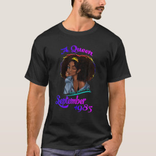 In september 1985 werd een koningin geboren die 36 t-shirt