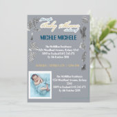 IN SEPTEMBER DRAAG WE GOUDE INVITATIE KAART (Staand voorkant)