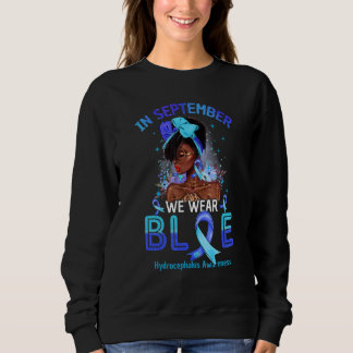 In september Draag we het bewustzijn van blauwe hy Trui