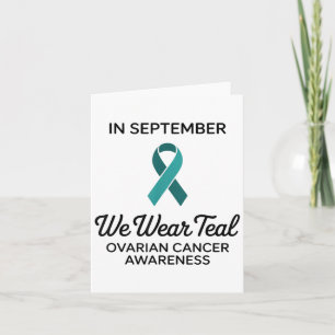 In September dragen we turquoise voor eierstokkank Kaart
