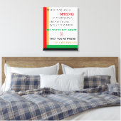 In Shackles Wrapped Canvas Afdruk (Insitu (Slaapkamer))