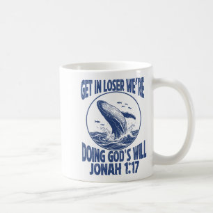 In Shirt Get Loser We Doen Gods Koffiemok