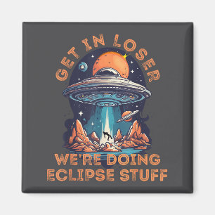In Shirt Krijg Verliezer Alien Ontvoering Zonne-en Magneet