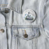In Silence Boeddha Meditatie Button voor Retreat # (In situ)