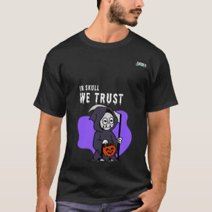 In Skull vertrouwen we op Halloween Skull Skeleton T-shirt