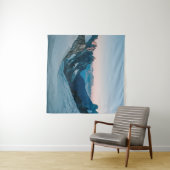 IN SNEEUW GEDEKT MOUNTAIN WANDKLEED (In Situ (horizontaal))