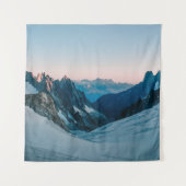 IN SNEEUW GEDEKT MOUNTAIN WANDKLEED (Voorkant)