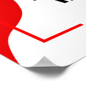 In solidariteit met de christenen in Tsjaad Poster (Hoek)