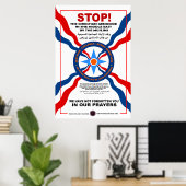 In solidariteit met de christenen in Tsjaad Poster (Thuiskantoor)