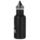 In Soul vertrouwen we. Waterfles (Rechts)