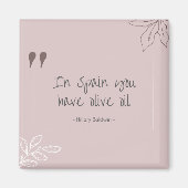 In Spanje heb je magnet (Voorkant)