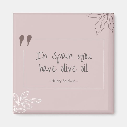 In Spanje heb je magnet (Voorkant)