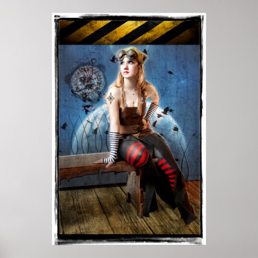 In spatie afdrukken poster (Voorkant)