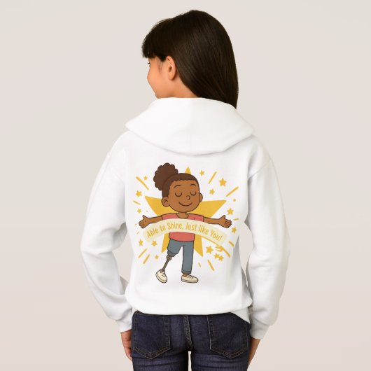 In staat om te schijnen, net als jij Kids Pullover (Achterkant volledig)