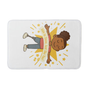 In staat om te schitteren, net als je badmat