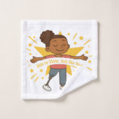 In staat om te schitteren, net als je handdoekset bad handdoek (Wasdoekje)