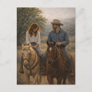 In stap vallen   Westerse paardenkunst   Briefkaar Briefkaart