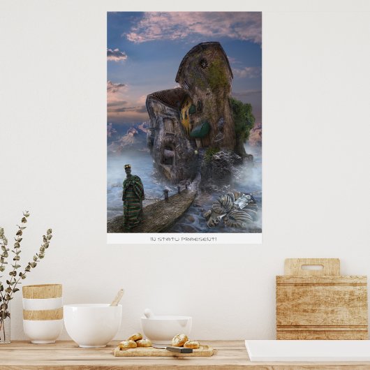 In Statu Praesenti - Poster (Keuken)