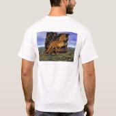 In steen gezet t-shirt (Achterkant)