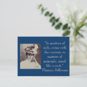 In stijl, draai met de huidige... briefkaart (Staand voorkant)