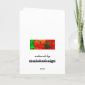 '' IN STIJL '' kaart (Achterkant)