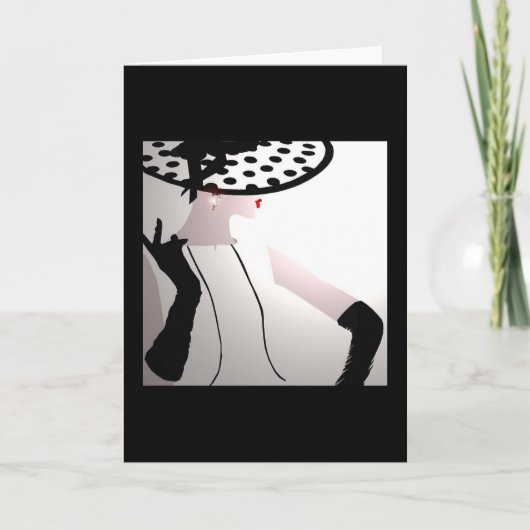 '' IN STIJL '' kaart (Voorkant)