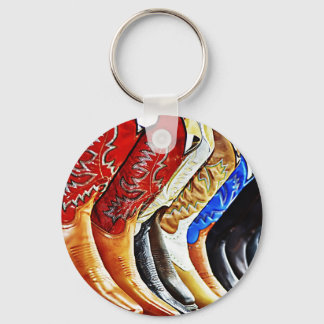 In stijl lopen sleutelhanger
