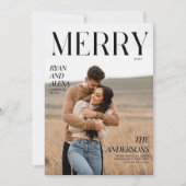 In Stijl Magazine Hoesje Kerstvakantie Kaart (Voorkant)