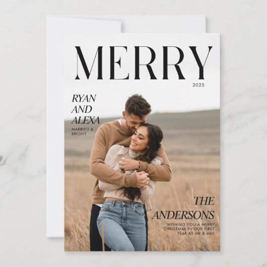 In Stijl Magazine Hoesje Kerstvakantie Kaart (Voorkant)