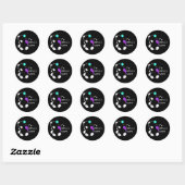 In Still Here - Semicolon Gift Zelfmoordpreventie Ronde Sticker (Vel)