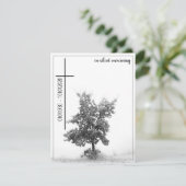 In stille rouw - boom op de weide 2.0 (Staand voorkant)
