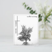 In stille rouw - boom op weide 2.0 (Staand voorkant)