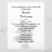 In stille rouw - boom op weide 2.0 (Achterkant)