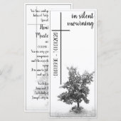 In stille rouw - boom op weiland 2.0 (Voorkant / Achterkant)
