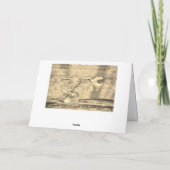 In stille rouw met gele narcis kaart (Achterkant)