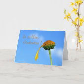 In stillem Gedenken Kaart (Gele Bloem)