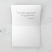 In stillem Gedenken - mit Spruch aus der Bibel Kaart (Binnen)