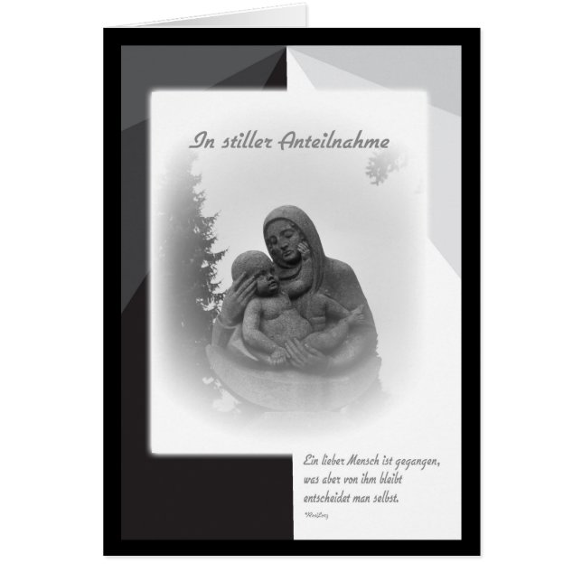 In stiller Anteilnahme (Voorkant)