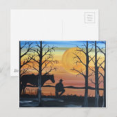 In stilte briefkaart (Voorkant / Achterkant)