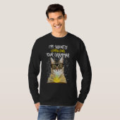 In stilte corrigeren van uw grammatica - Cat Engli T-shirt (Voorkant volledig)