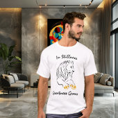 In stilte groeit grootheid - Majestic Lion Line T-shirt