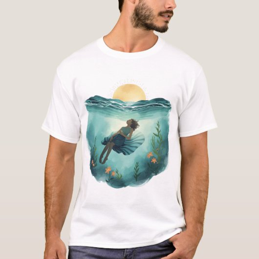 In stilte zinken t-shirt (Voorkant)