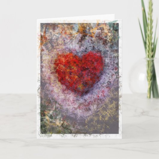 In Stukken Feestdagen Kaart (Voorkant)