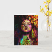 in stukken kaart (Gele Bloem)