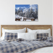 In Sundance Resort in Utah Canvas Afdruk (Insitu (Slaapkamer))