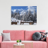 In Sundance Resort in Utah Canvas Afdruk (Insitu (Woonkamer))