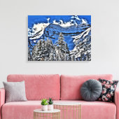 In Sundance Resort in Utah Canvas Afdruk (Insitu (Woonkamer))