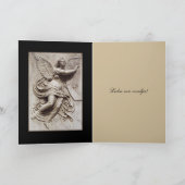 In Sympathie - Pools - Engel met Harp Kaart (Binnen)