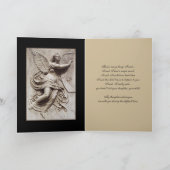 In Sympathie - Verlies van dochter - Engel met Har Kaart (Binnen)