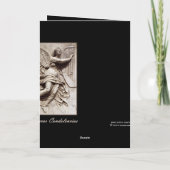 In Sympathie - Verlies van echtgenoot - Engel met Kaart (Achterkant)